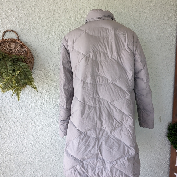 The north face Miss Metro‎ Parka II Jacket ( no hood )gray size XL - Picture 6 of 13